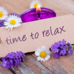 Time to relax mit duftendem Lavendel