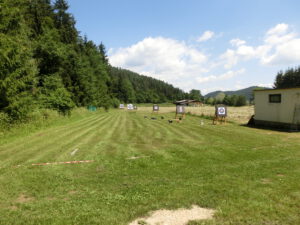 Bogenplatz auf dem Campingplatz Rutar Lido in Kärnten
